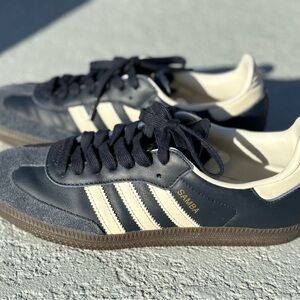 Adidas Samba OG, W7.5/M6.5 - Night Navy Gum
